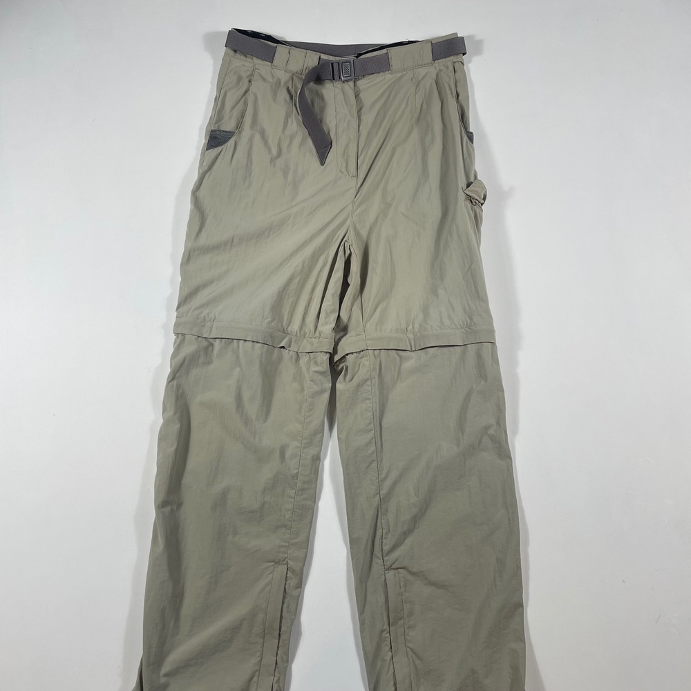 ExOfficio Convertible Pants Mens Small Zip Off Hiking Cargo Khaki 28" Inseam Tan